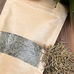 Rosemary Leaves - Dried Rosemary- Dried Herbs - Organic- Garden Herbs-Botanical - Healthy Hair-Aroma Therapy-Herbal Products -Aromatic Herbs