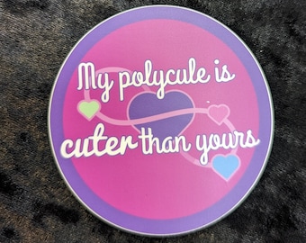 Cute Polycule Sticker