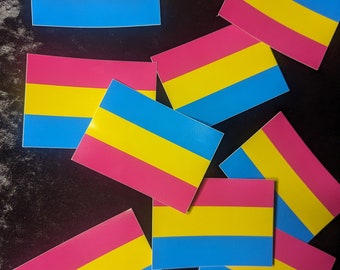 Pansexual Pride Flag Sticker