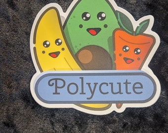 Poly Cute Sticker