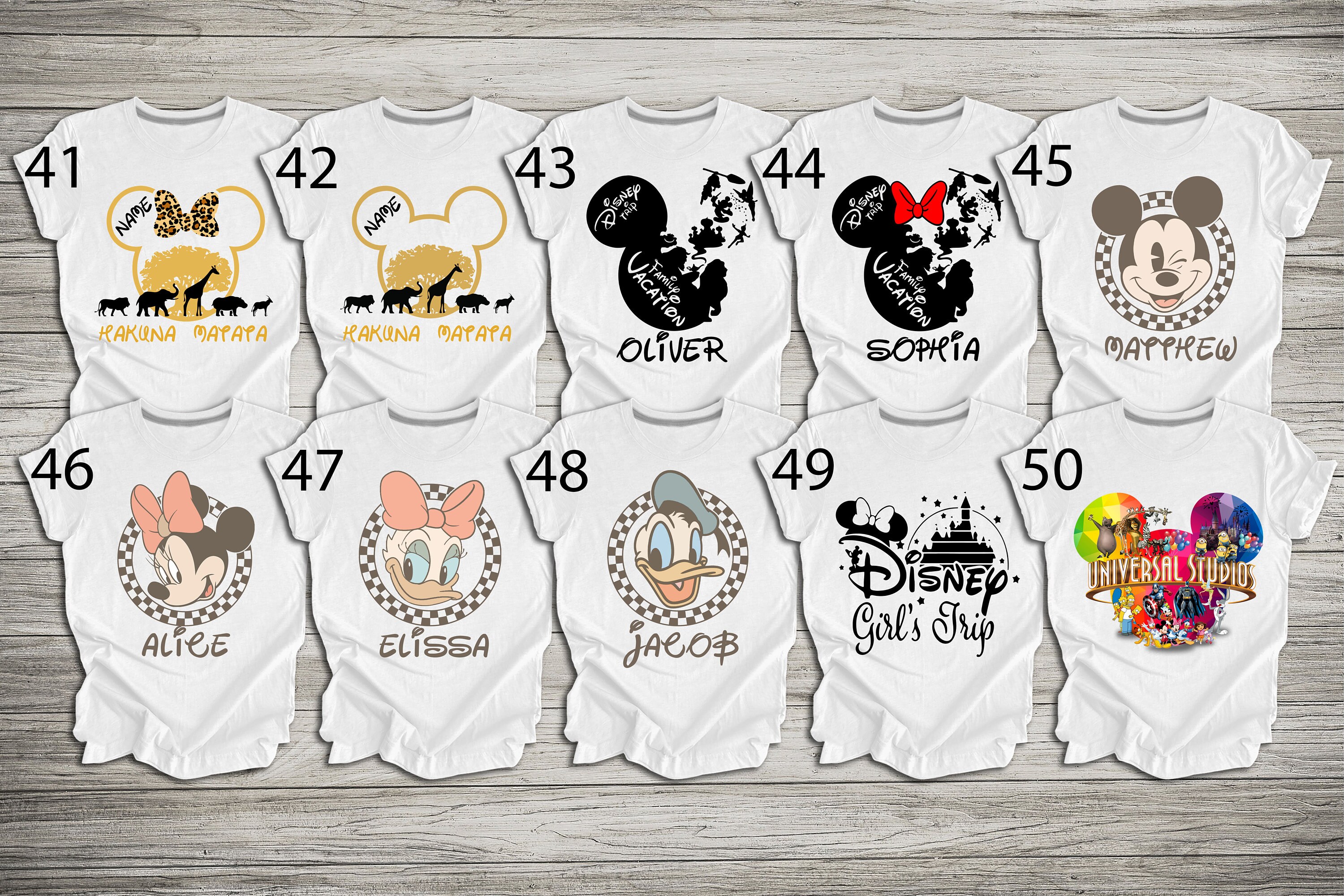 Disney Trip 2024 Family Shirts, Disney 2024 Vacation Tshirt, Disney