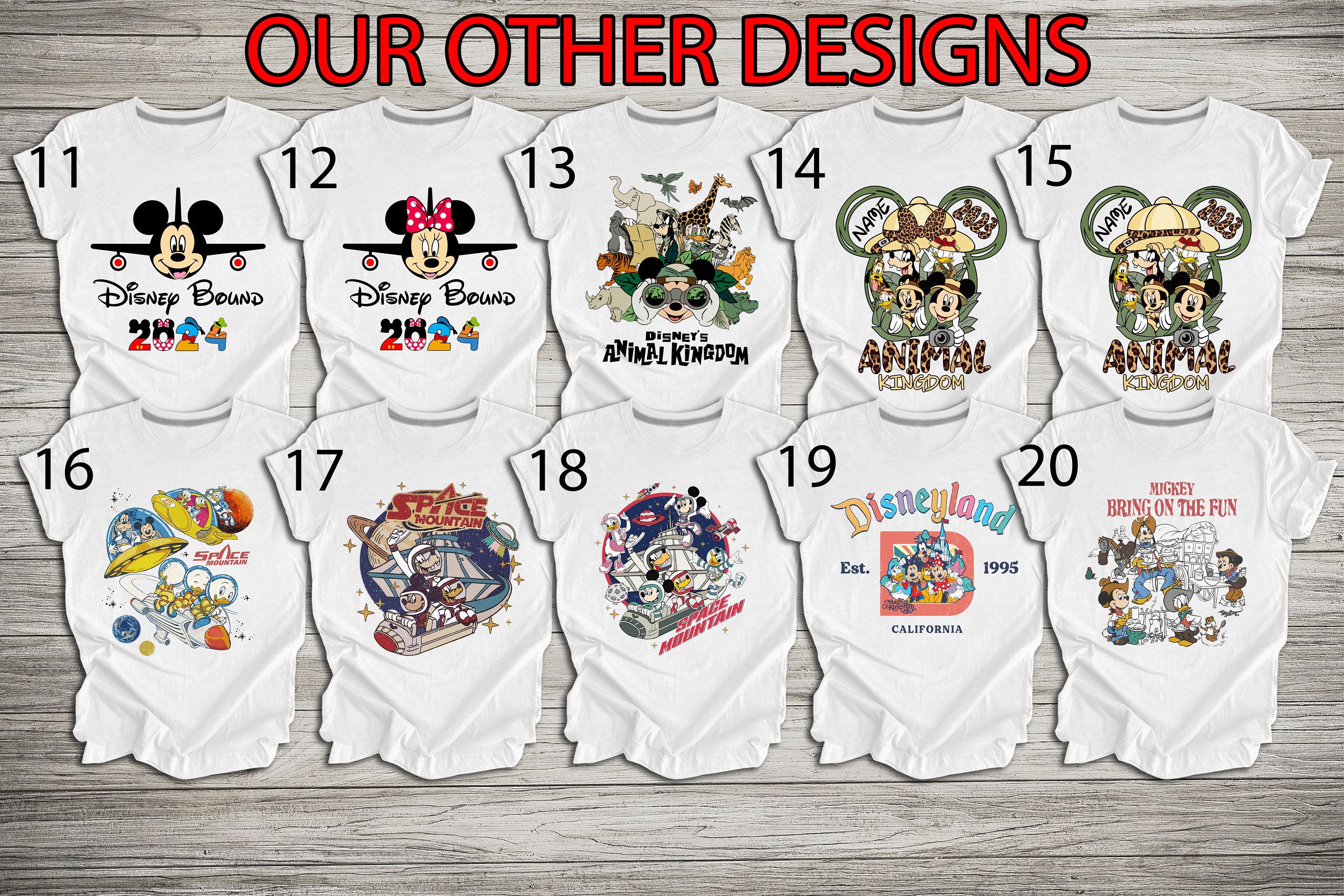 Disney Trip 2024 Family Shirts, Disney 2024 Vacation Tshirt, Disney