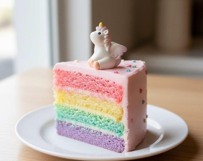 Miniature Unicorn Tiny Unicorn Decor Fairy Garden Animal Kawaii Cake Topper DIY Craft Supply
