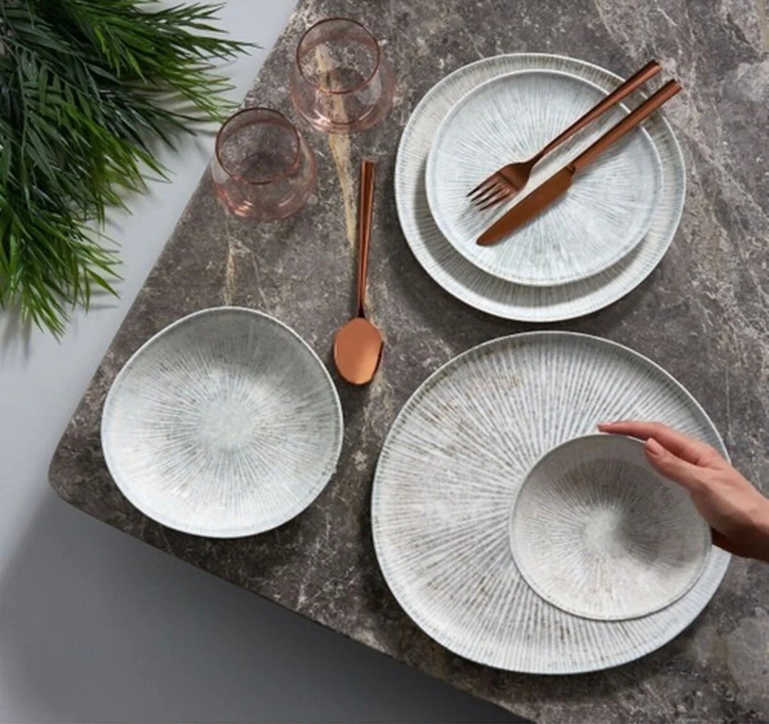 Porcelain Dinner Set High Quality Porcelain Dinnerware Set Etsy