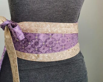 Obi Belt, Japanese Kimomo Upcycled, Quirky Gift, Statement  display picture 1