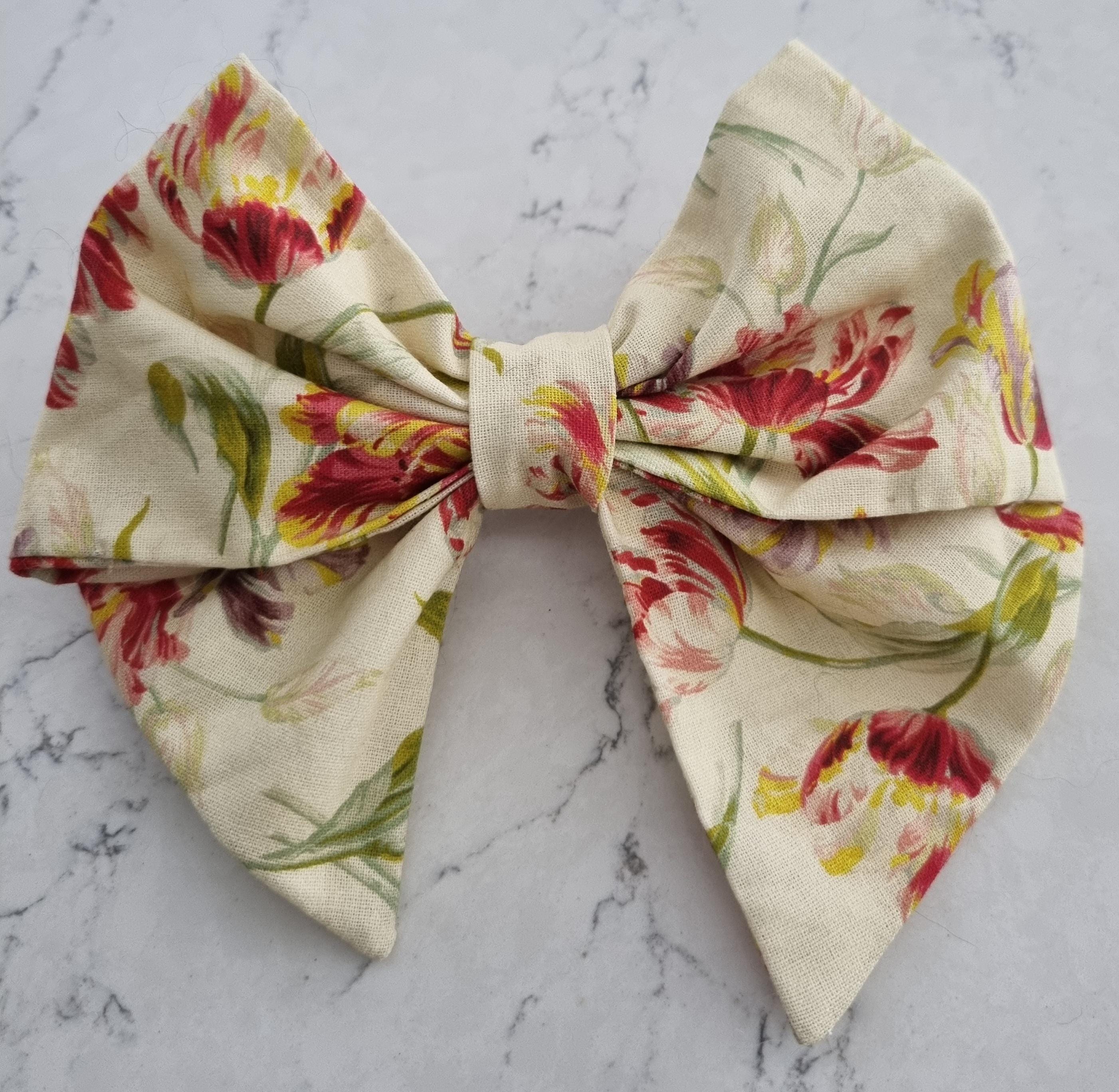 Hair Bow Slide Clip Statement Accessory Laura Ashley  display picture 3