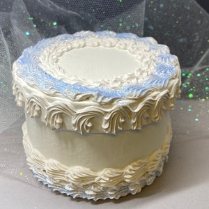 Handgemachte künstliche Kuchenbox für Vorschläge, Geburtstage, Andenken und Geschenke