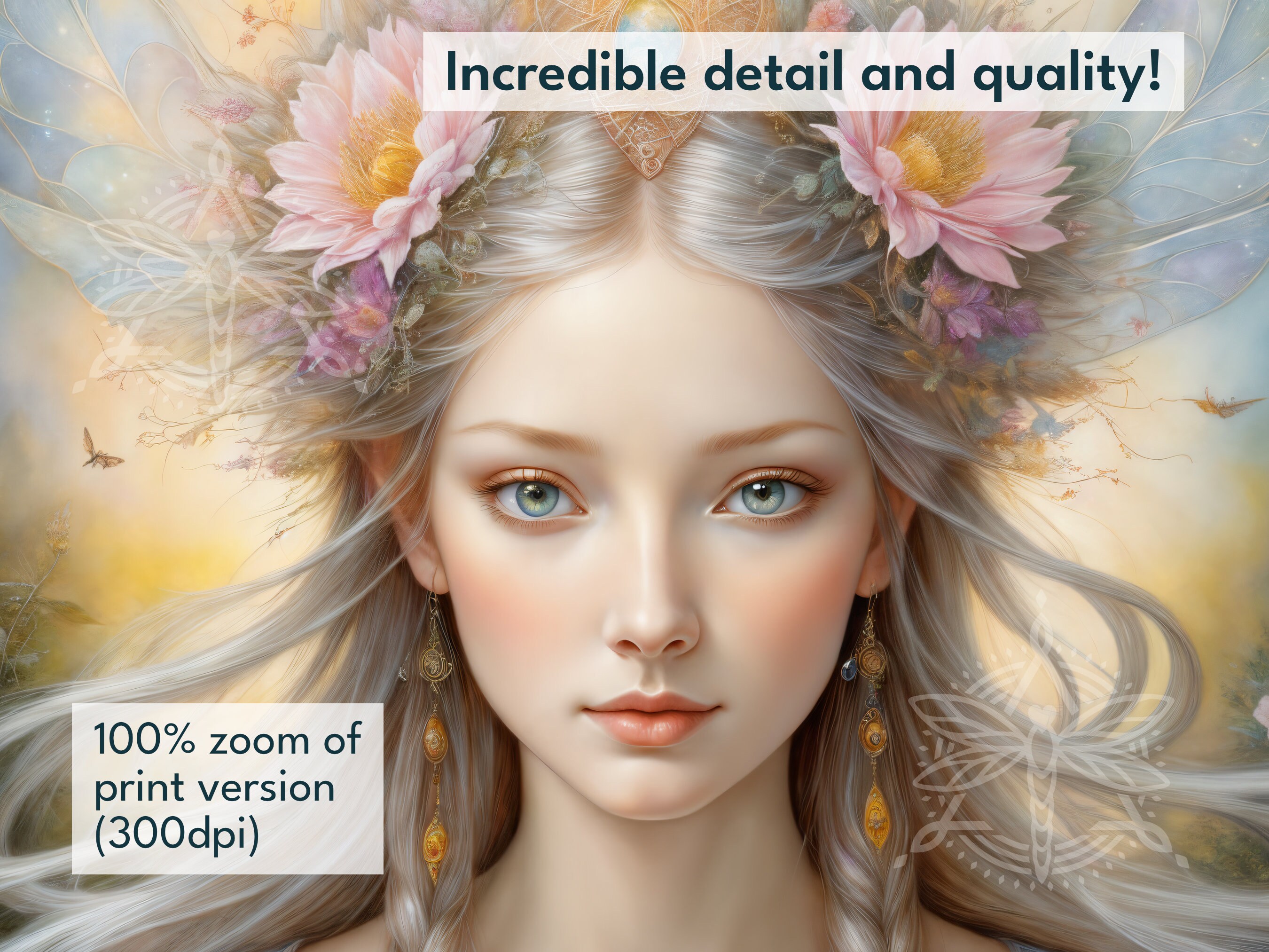 Magical Princess Stock Image, Fantasy Artwork, D&D Graphic, Fairytale ...