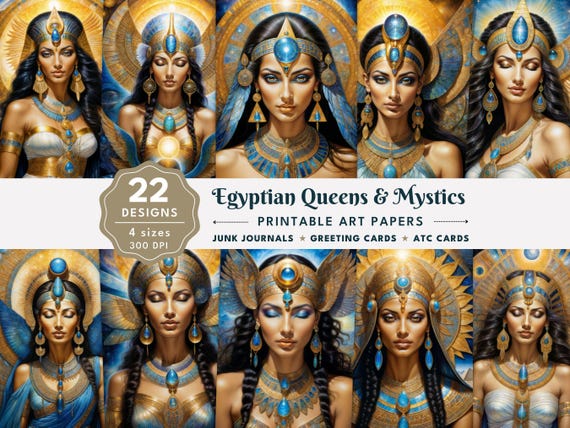 EGYPTIAN QUEENS Image Collection, Ancient Egypt Fantasy Women Art, Mystical Royalty Free Graphics for Crafters & Sublimation, 4k AI Pictures - Etsy EGYPTIAN QUEENS Image Collection, Ancient Egypt Fantasy Women Art, Mystical Royalty Free Graphics for Crafters & Sublimation, 4k AI Pictures - Etsy