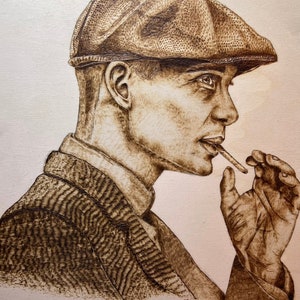 CUSTOM Pyrography / Woodburning Portraits