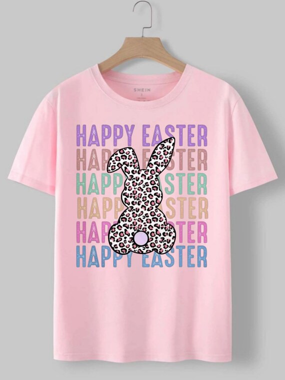 Happy Easter Svg, Easter Bunny Svg, Leopard Bunny… - image 2