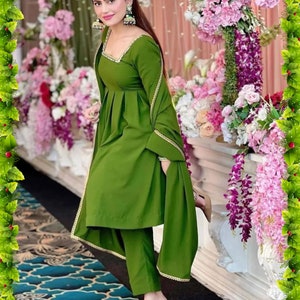 Tawakkal Linen Banarsi Frock Style Salwar Kameez - Time Fashion-mncb.edu.vn