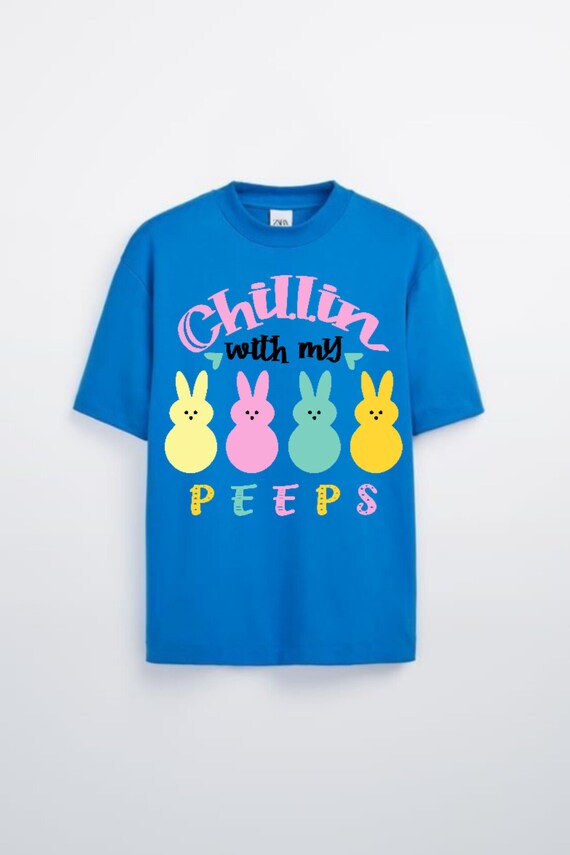 Chillin with my peeps Svg,Easter Bunny Svg,Chilli… - image 2