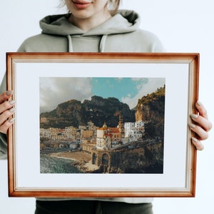 Quadro con stampa Premium FineArt - ATRANI (Salerno - Costiera Amalfitana)
