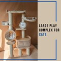 Plywood Cat Tree Tower: Modern Multi-Level Cat Furniture product logo