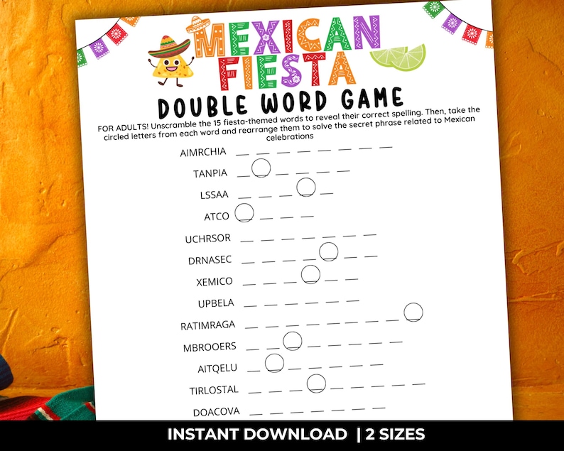 Taco Trivia, Taco Party Games, Fiesta Games, Fiesta Party Games, Cinco ...