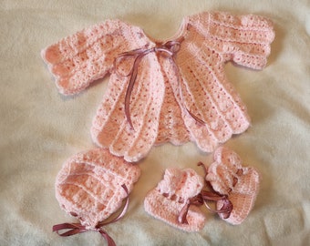 Pink Baby Layette