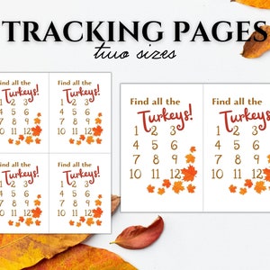 Thanksgiving Turkey Hunt Game Printable | Kids Scavenger Hunt Activity ...