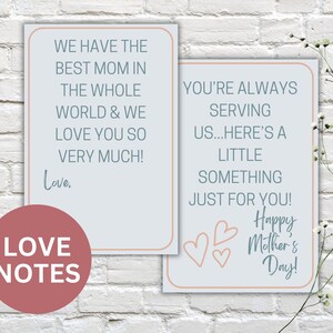 Gift Card Book for Mom Printable, Download Gift for Mom From Kids ...