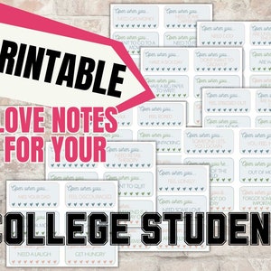 College Gift, Open When Envelopes for College Students, Open When ...