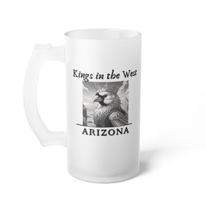 Arizona Football - Kings in the West Beer Mug, 16oz