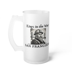 San Francisco Football - Kings in the West Beer Mug, 16oz