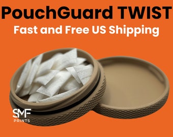 Pouch Guard Twist Top- Keep your Pouches secure and have easy access