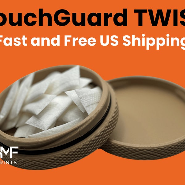 Pouch Guard Twist Top- Keep your Pouches secure and have easy access