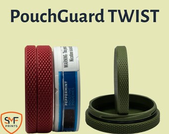 Pouch Guard Twist Top- Keep your Pouches secure and have easy access