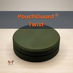 PouchGuard Twist Nicotine Pouch Holder | Waterproof Knurled Grip Container