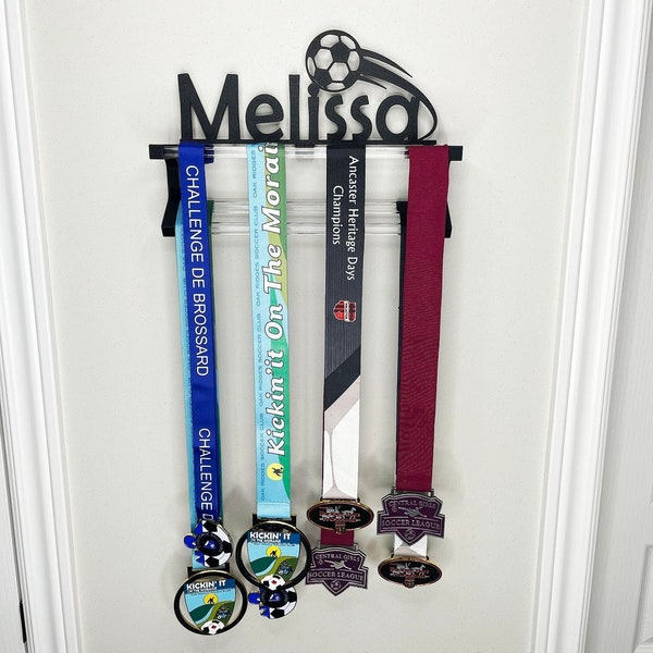 Elevate Your Victories with Personalized 3D Printed Medal Hanger - Customizable and Stylish! – Perfect for 14 Medals!