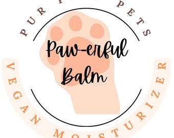 Paw-erful Balm Vegan Moisturizer.