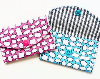 SLP Gift Card Holder | Mini Wallet | Money Pouch | Speech Therapist Appreciation Present