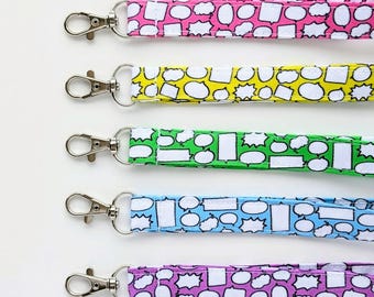 SLP Keychain Wristlet | Speech Therapy Accessory | Speech Pathologist Gift