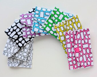 Gift Card Holder // Mini Wallet // Custom SLP Fabric // Gift for SLPs and CFs // Speech Therapy Accessories