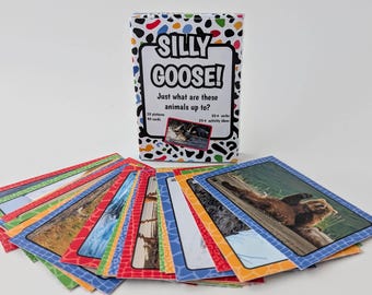 Silly Goose! Animal Cards // Speech Language Therapy Materials // For Speech Therapy and Beyond!