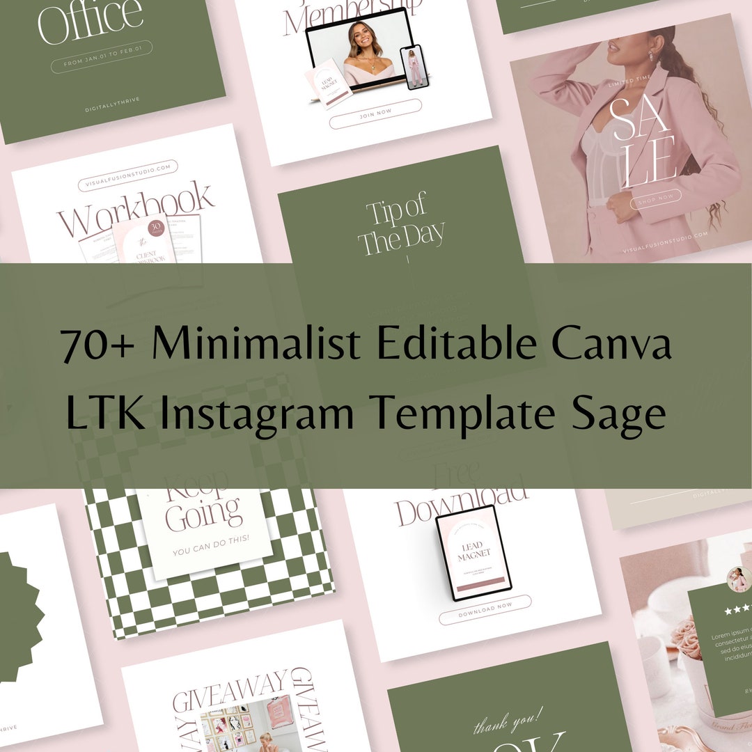 40 Editable Canva LTK Instagram Template LTK Template Gift Guide ...