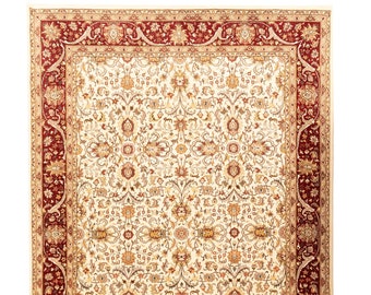 6x9 ft. Bidjar Area Rug Wool Natural Colors, Afghan Hand Knotted Rug, Rug for Living Room, Kids Room Rug, Dining Table Rug, Rug for Bedroom