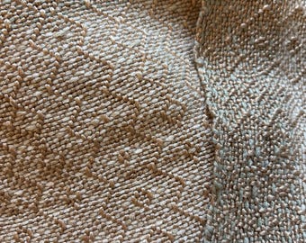 Bufanda de verano de bambú y algodón tejida a mano