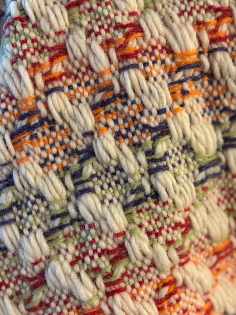 HandwovenByDina Wool/Mohair Throw - Thumbnail 3