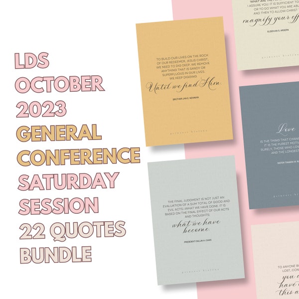 General Conference - Etsy