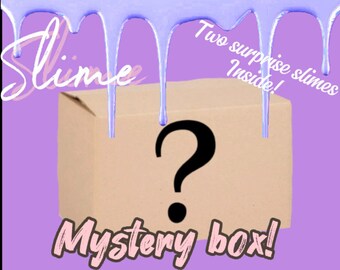 Slime Mystery Box Surprise Asmr