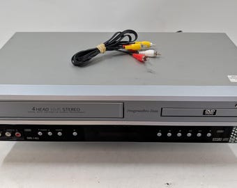 Sansui Progressive Scan DVD/VCR Combo VRDVD4001a *Tested* ET-0158