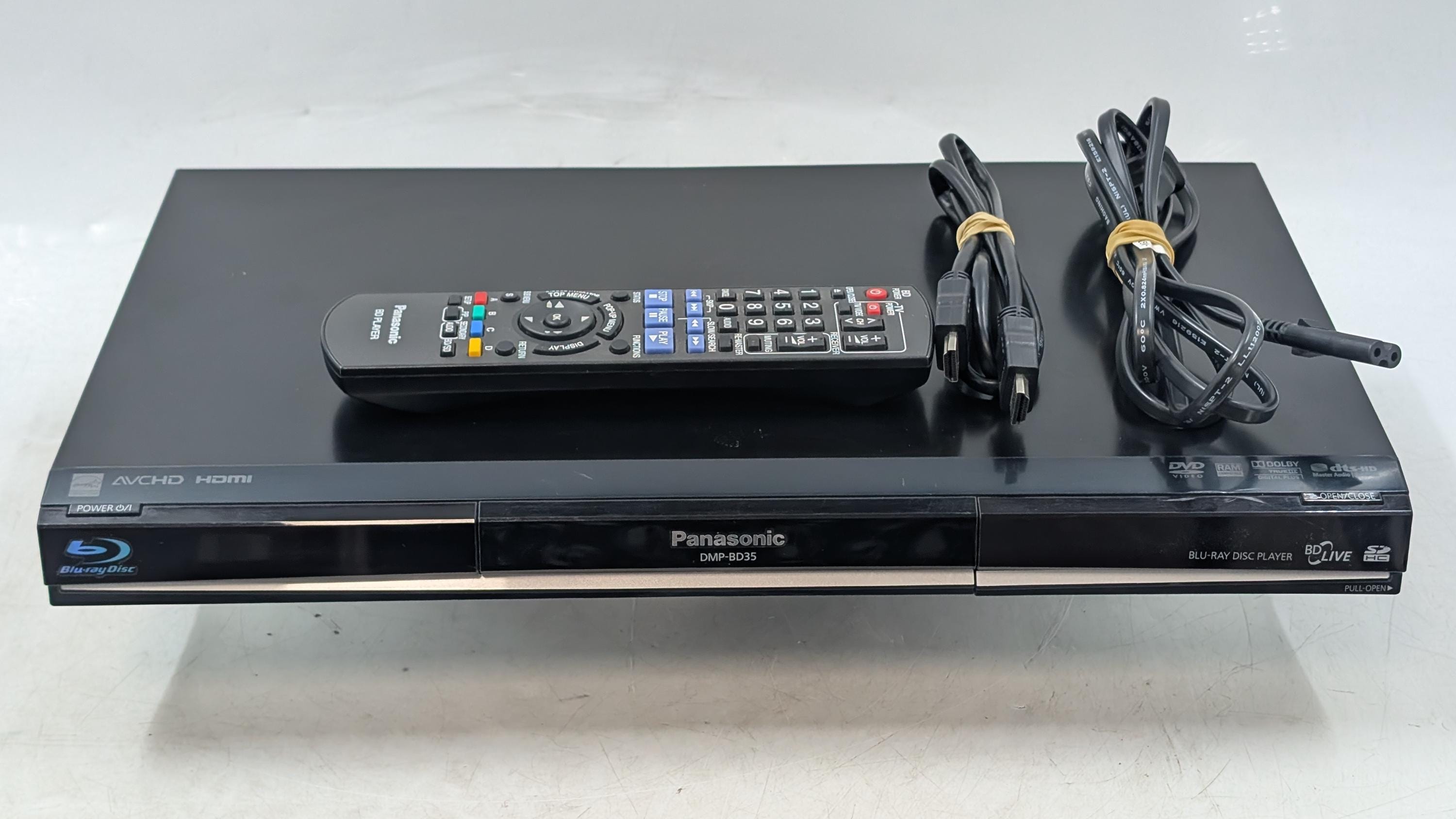 Panasonic Bluray Player DMP-BD35 W/ Remote *tested* ET-0209 - Etsy
