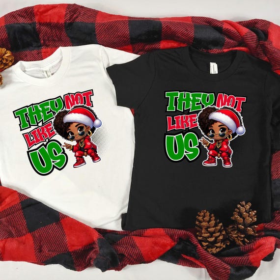Afrocentric Christmas Youth Tee, Black Culture Holiday Shirt