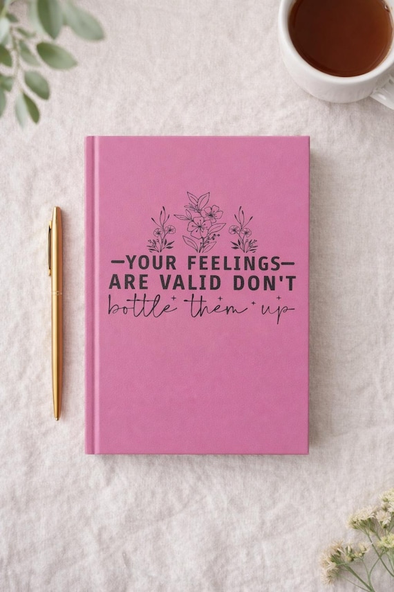 Inspirational Journal, Cheer up gift, Positive Journal, Mental Health Journal, Christmas Gift, Gift for her, gift for mom, gift for wife