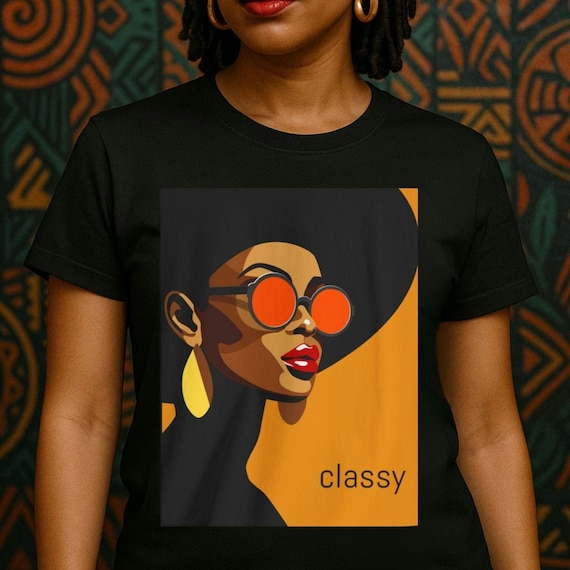 Black Culture Fashion Shirt, Express Shipping, Afrocentric Tee, Stylish Unisex Jersey Short Sleeve Tee, Gift for Her, Black Art