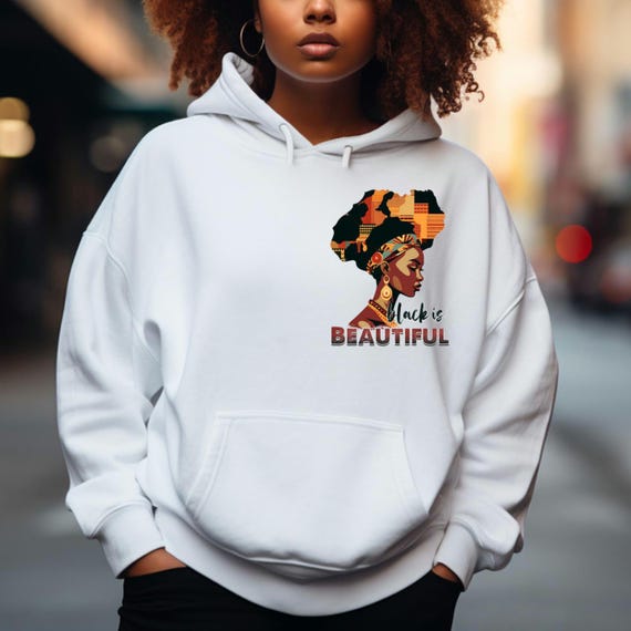 Black Excellence Hoodie, African American Fashion, Black Queen, Christmas Birthday Gift, Unisex Hooded Sweatshirt