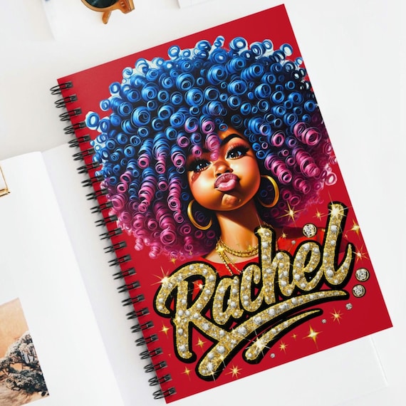 Personalized Afrocentric Notebook: Vibrant Black Culture Journal
