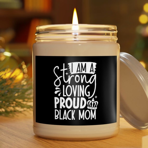 Gift for black mom, Sweet smelling candles, gift for black woman, candle gift, gift for her, home decor